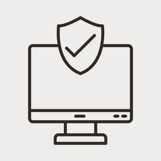 Icon of a protected computer