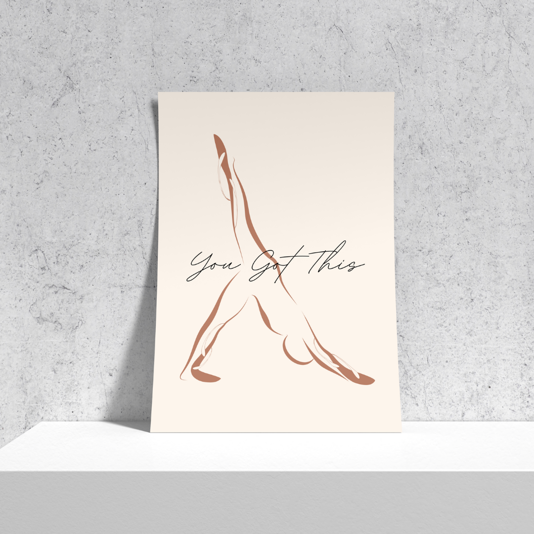 You Got This | Yoga Meditation Inspiration Poster