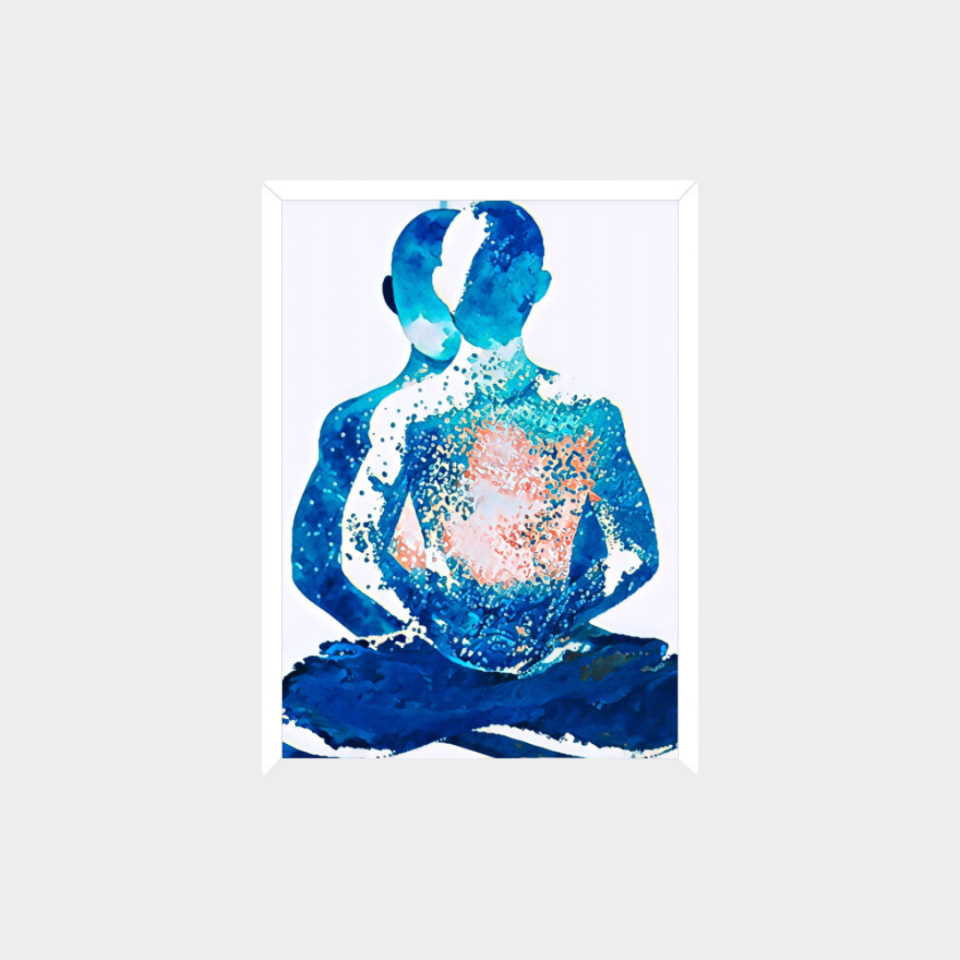 Meditating Soul | Meditation Yoga Inspiration Poster