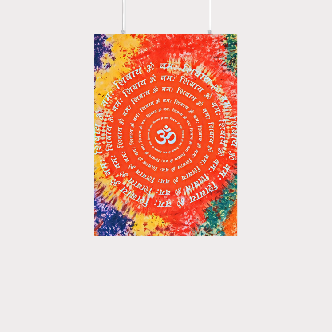 Aum Namah Shivay | Meditation Yoga Inspiration Poster