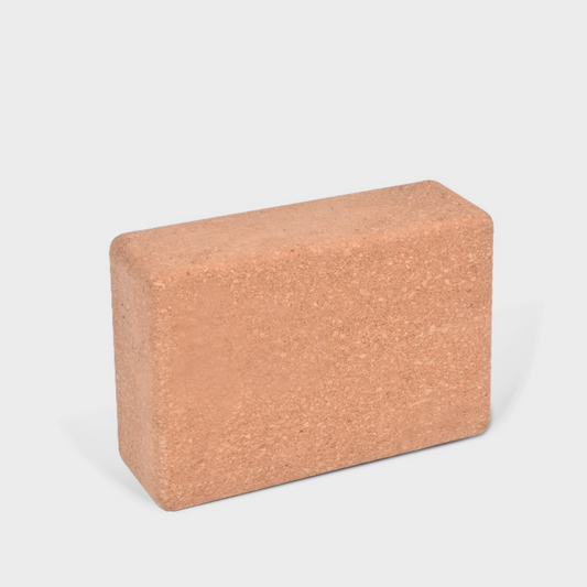 Solid Cork Yoga Block HEAL & GROW