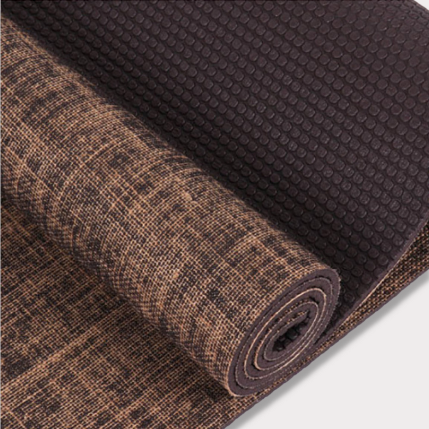 Solid Jute Yoga Mat (5mm) HEAL & GROW