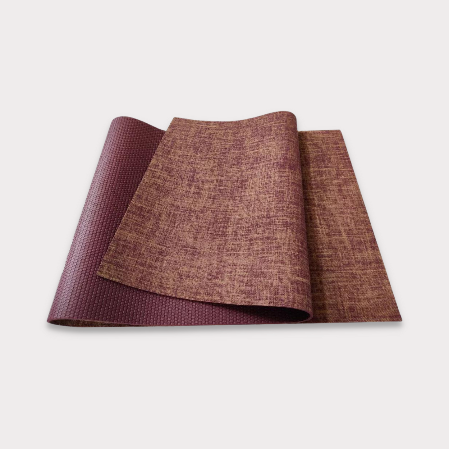 Solid Jute Yoga Mat (5mm) HEAL & GROW