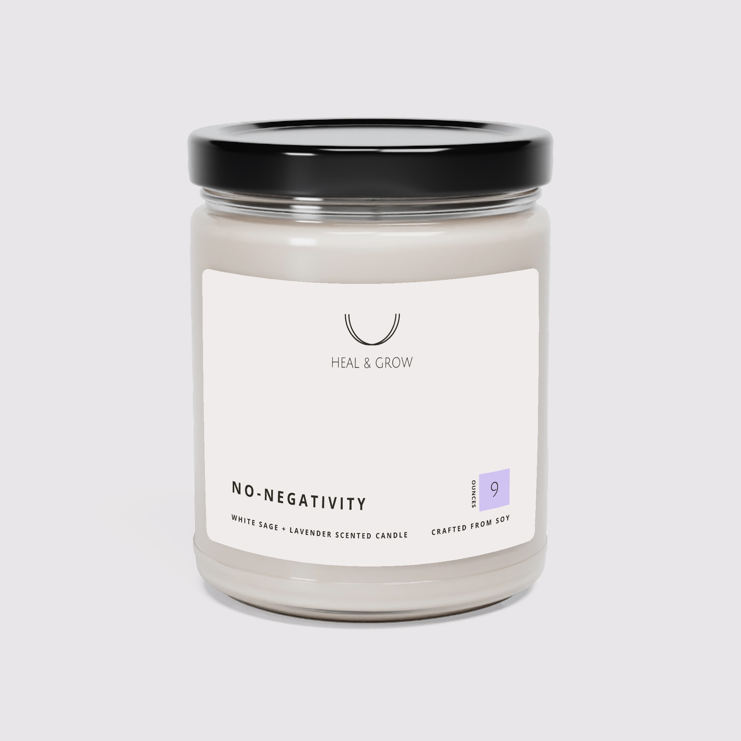 No-Negativity Scented Candle (9oz)
